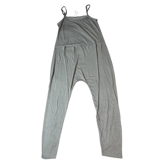 NWT Universal Standard JACKSON SLEEVELESS JUMPSUIT SEDONA SAGE Grey SZ 4XS 00-0 - Picture 2 of 11